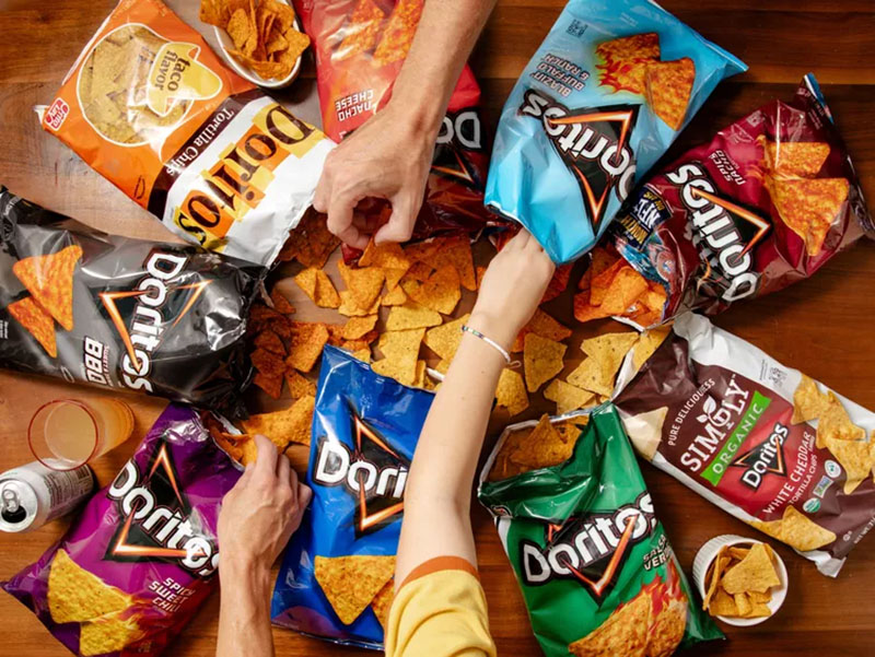 potato chips packaging